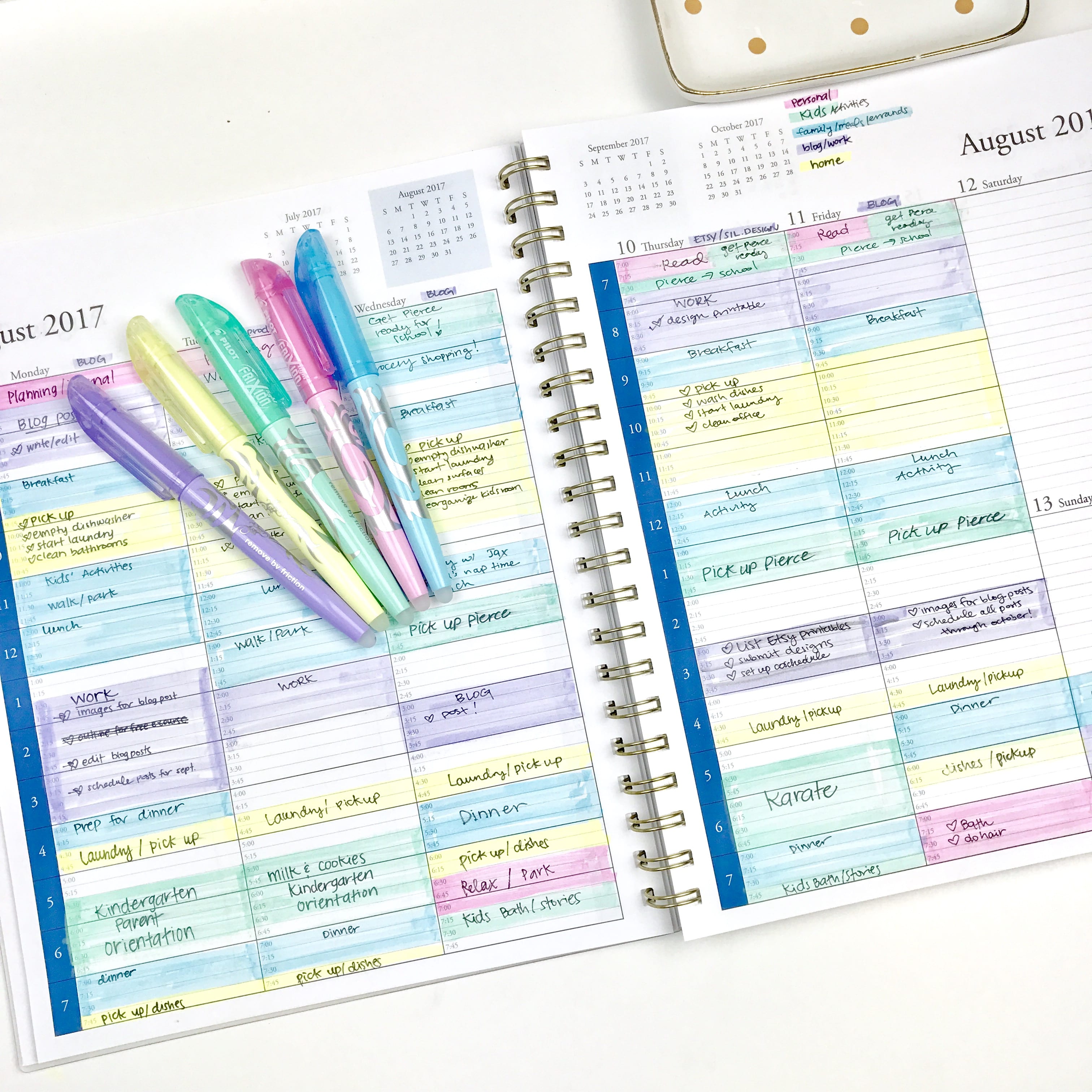how to better manage your time through batching and time time block template