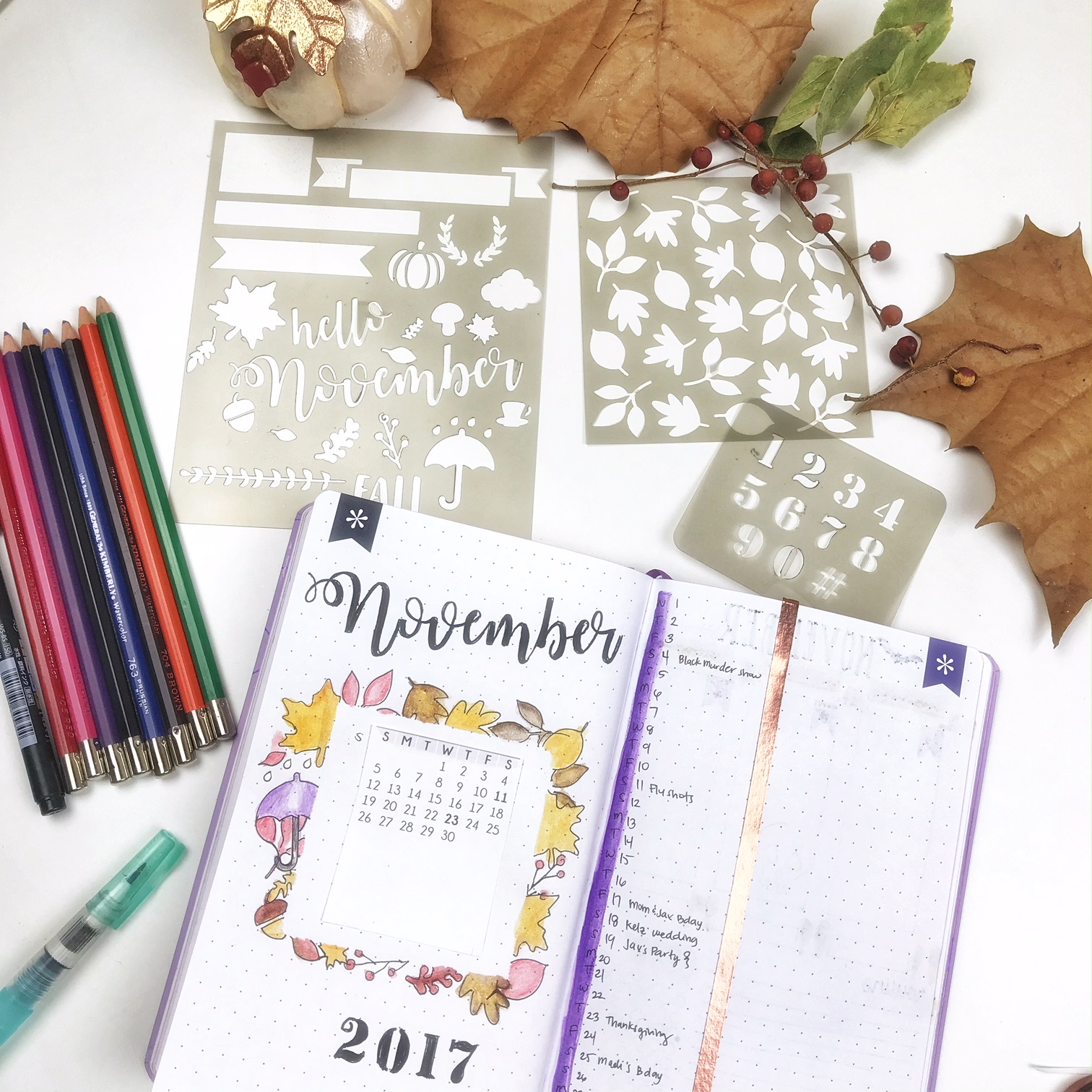 How To Make Stencils For Amazing Fall Spreads In Your ...